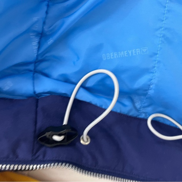 Obermeyer Ski Jacket Stabilizer ll Winter Coat Yellow Snowboard 🏂 sport - Picture 9 of 14